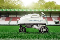 TinyMobileRobots has models for small and large sports field marking applications.