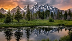 The Hearts of STIHL program is designed to help preserve state parks throughout the United States. Pictured is the Grand Teton Range.