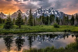 The Hearts of STIHL program is designed to help preserve state parks throughout the United States. Pictured is the Grand Teton Range.