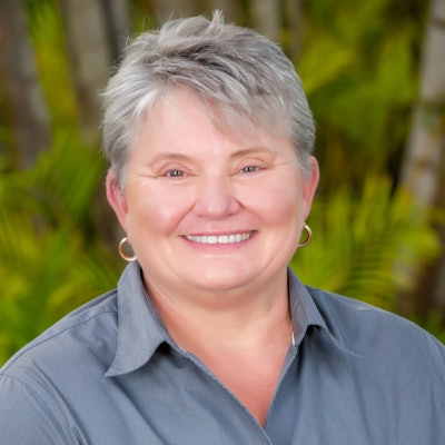 Linda Nelson, president of Greenscapes and overall winner of the Women in the Green Industry award