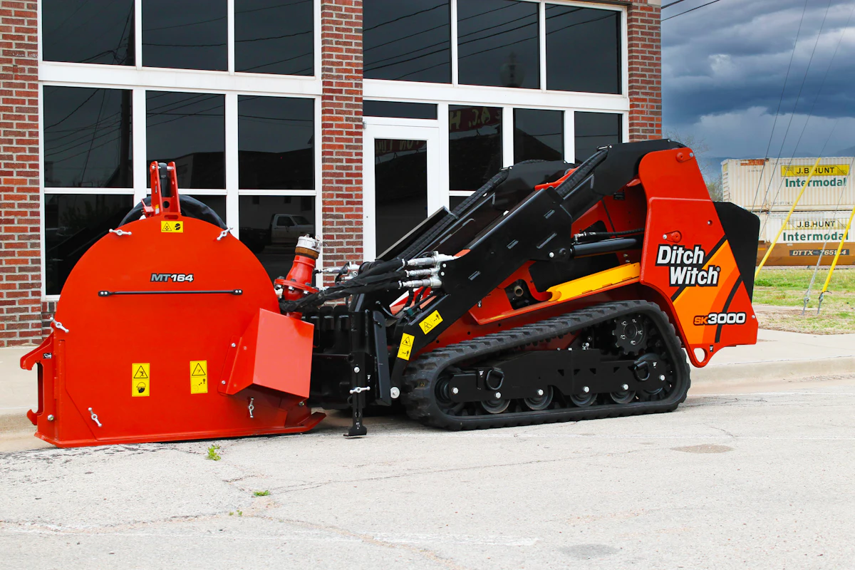 Ditch Witch Showcases MT164 Microtrencher Attachment From: Ditch Witch ...