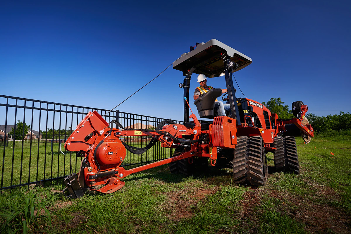 Ditch Witch's New Ride-On Trencher Designed to Maximize Operator ...