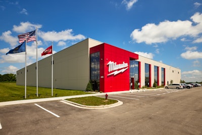 Milwaukee Tool's West Bend, Wis., facility opened its doors on Aug. 10, 2022.