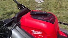 Green Industry Pros staff presented Milwaukee Tool with the 2022 Editor's Choice Award for its M18 Fuel 21-inch Self-Propelled Dual Battery Mower.