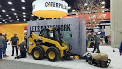 Caterpillar's 242D3 Skid Steer Loader is catching a lot of attention at the Equip Expo in Louisville, Ky.