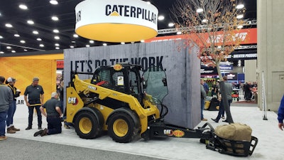 Caterpillar's 242D3 Skid Steer Loader is catching a lot of attention at the Equip Expo in Louisville, Ky.