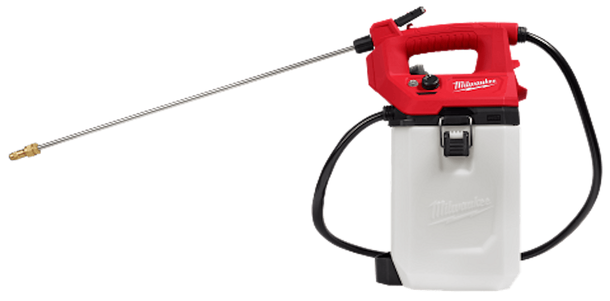 Milwaukee M12 Handheld Sprayer From: Milwaukee Tool | Green Industry Pros