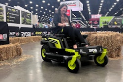 Nikki Lawson took on the Ryobi Tools USA mower test track and obviously had a blast!