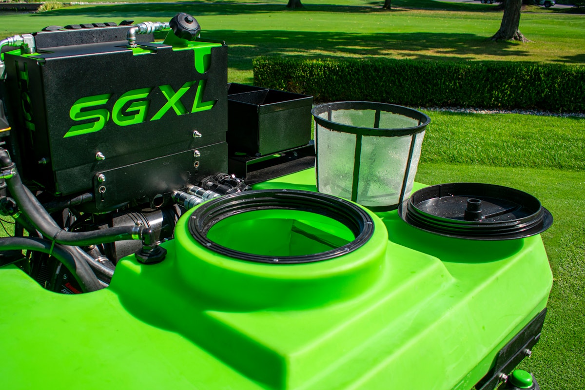 Steel Green SGXL Sprayer From Steel Green Manufacturing Green