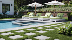 There are many different options when it comes to pavers to create a unique outdoor space.