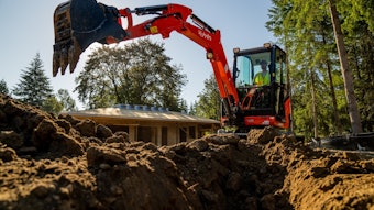 Kubota's new KX030-4 compact excavator will replace the KX71-3S in the 2- to 3-ton segment. .
