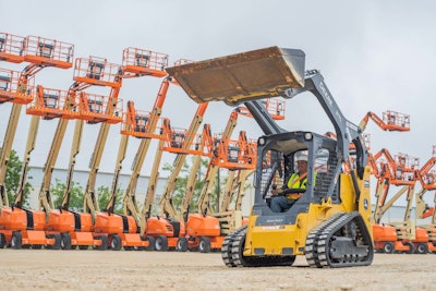 Renting equipment can help landscape pros save on storage space and maintenance expenses.