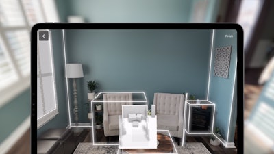 Example of Vectorworks mobile service.