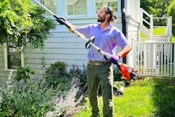 Battery-powered equipment is generally lighter in weight than gasoline-powered equipment.