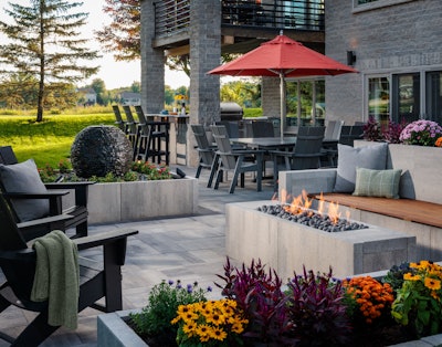 Bring the indoors outside is a hot trend in 2023.