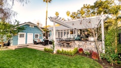 Joe Davis' new backyard space is revamped and ready for entertaining.