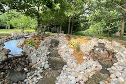Earth Works Outdoor Builders asks customers a variety of questions to nail down what type of water feature they'd like to install.