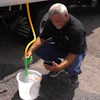 Through a bucket check, an operator can determine whether or not their pump is working properly.