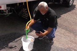 Through a bucket check, an operator can determine whether or not their pump is working properly.