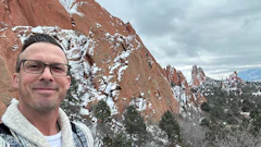 Joshua Malik is a big outdoorsman, spending much of his free time outside.