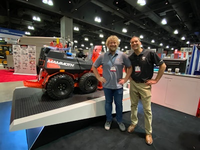 Robert Endter (right), product director, snow category and Nik Krueger (left), product manager, snow category, AriensCo.
