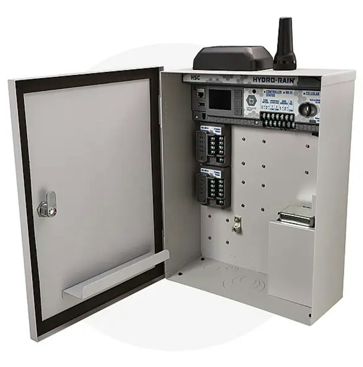 HydroRain Intros HSC Landscape Irrigation Controller From HydroRain