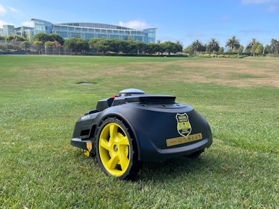 Nexmow Robot Mower Cutting Lawn