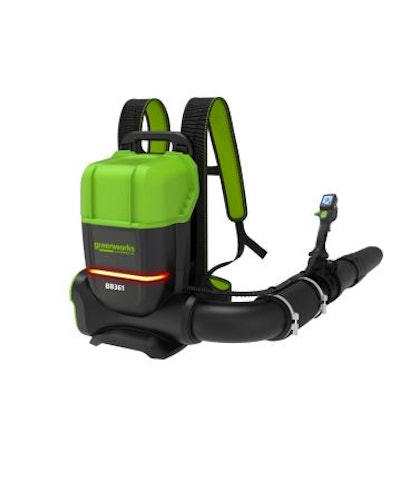 Greenworks Commercial BB361 Battery Backpack Blower