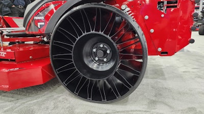 Michelin North America's Tweel 26-inch tires can now be used on Ferris Mowers’ new ISX 3300 model.