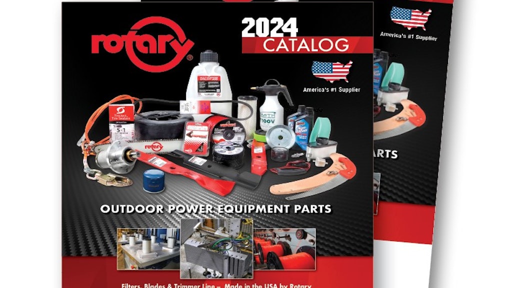 Rotary 2024 Catalog Includes 10K Outdoor Power Equipment Components