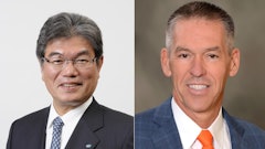 Nobuyuki Ishii (left) was named CEO of Kubota North America (KNA) and senior managing executive officer of Kubota Corp., and Todd Stucke (right) was named president of Kubota Tractor Corp. (KTC) and executive officer of Kubota Corp.