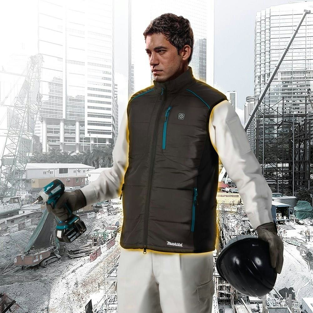 Makita Intros 18V Heated Vest From Makita USA Inc. Green
