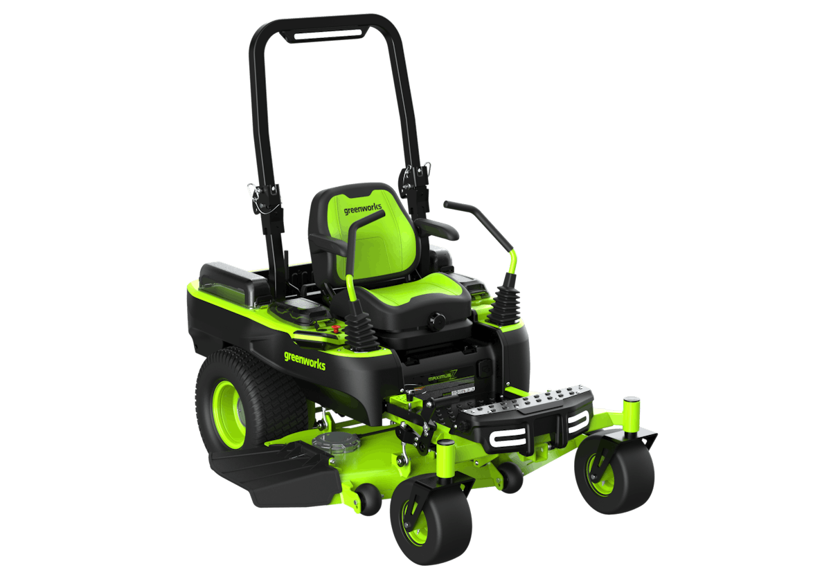 Greenworks zero hotsell turn mower