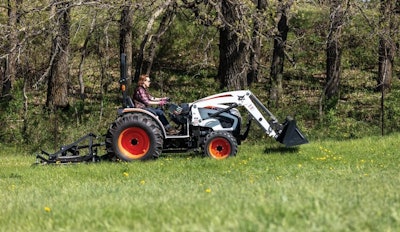 Flail mower attachment