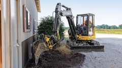 Buckets help operators move and carry material around a jobsite.