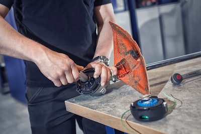It's important to properly inspect equipment to check for visible wear and damage.