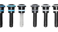 K-Rain's new line of rotary nozzles feature 90-degree to 210-degree and 210-degree to 270-degree arc ranges.