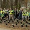 Project EverGreen spearheaded a service project in Raleigh, N.C.'s Sanderford Road Park on March 18.