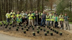Project EverGreen spearheaded a service project in Raleigh, N.C.'s Sanderford Road Park on March 18.