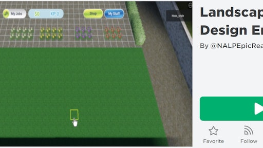 Landscape Design Empire by Roblox, NALP Foundation