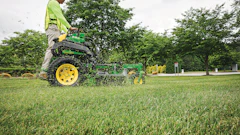 Due, in part, to their maneuverability, stand-on mowers have gained popularity in recent years.