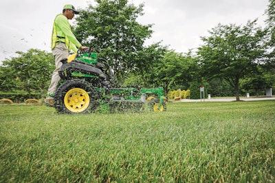 Due, in part, to their maneuverability, stand-on mowers have gained popularity in recent years.