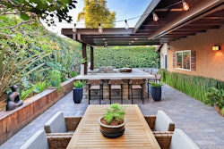 Many homeowners are still requesting outdoor living spaces.