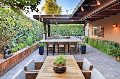 Many homeowners are still requesting outdoor living spaces.