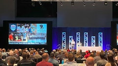 Keynote speaker Don Yaeger kicks off the 27th annual Snow & Ice Symposium.