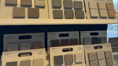 Porcelain pavers come in many patterns and colors.