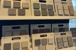 Porcelain pavers come in many patterns and colors.