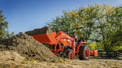 Compact tractors are often lauded for their versatility to perform a variety of tasks in the field.