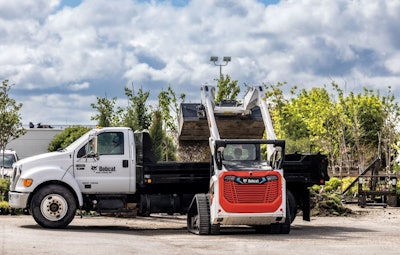 Bobcat T7X all-electric CTL