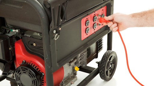 Green industry pros should ensure any generator cords are the right length to operate the generator a safe distance from the building.